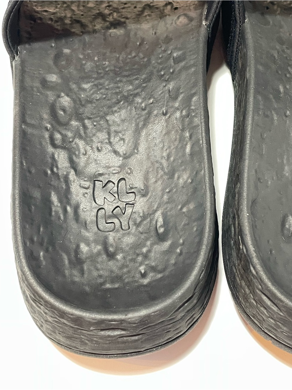 KLLY Black Apollo Adjustable Slide Sandals Men’s 12 - Picture 4 of 10